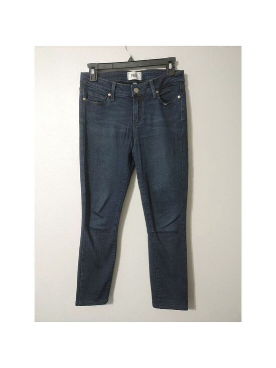 PAIGE Denim - Women's PAIGE Dark Blue Verdugo Ultra Skinny Davis Ankle Jeans Size 28